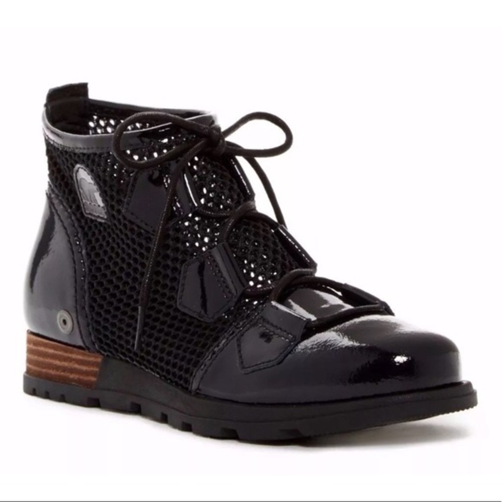 SOREL major lace boots black size 7